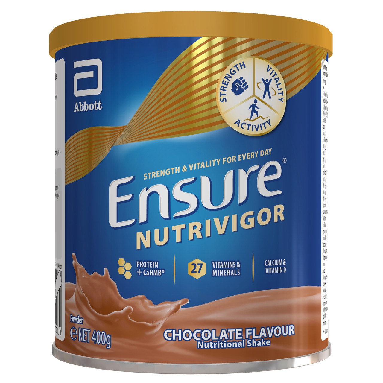 Ensure Nutrivigor Shake Chocolate Flavour 400G