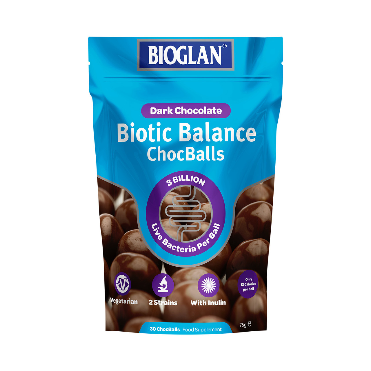Click to view product details and reviews for Bioglan Biotic Balance Dark Choc Balls 75g. Click to view product details and reviews for Bioglan Biotic Balance Dark Choc Balls 75g.