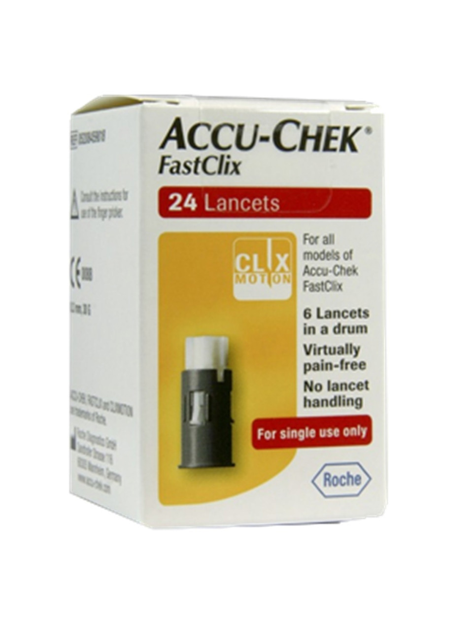 Click to view product details and reviews for Accu Chek Fastclix 24 Lancets.