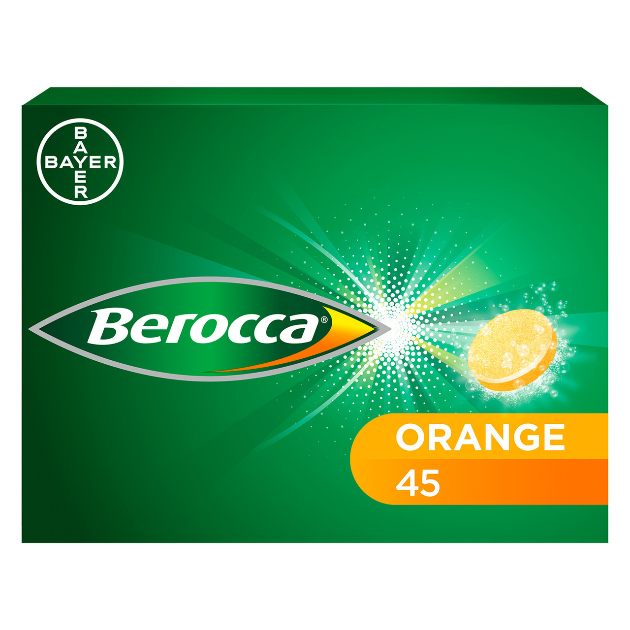 Click to view product details and reviews for Berocca Orange Energy Vitamin 45 Effervescent Tablets.
