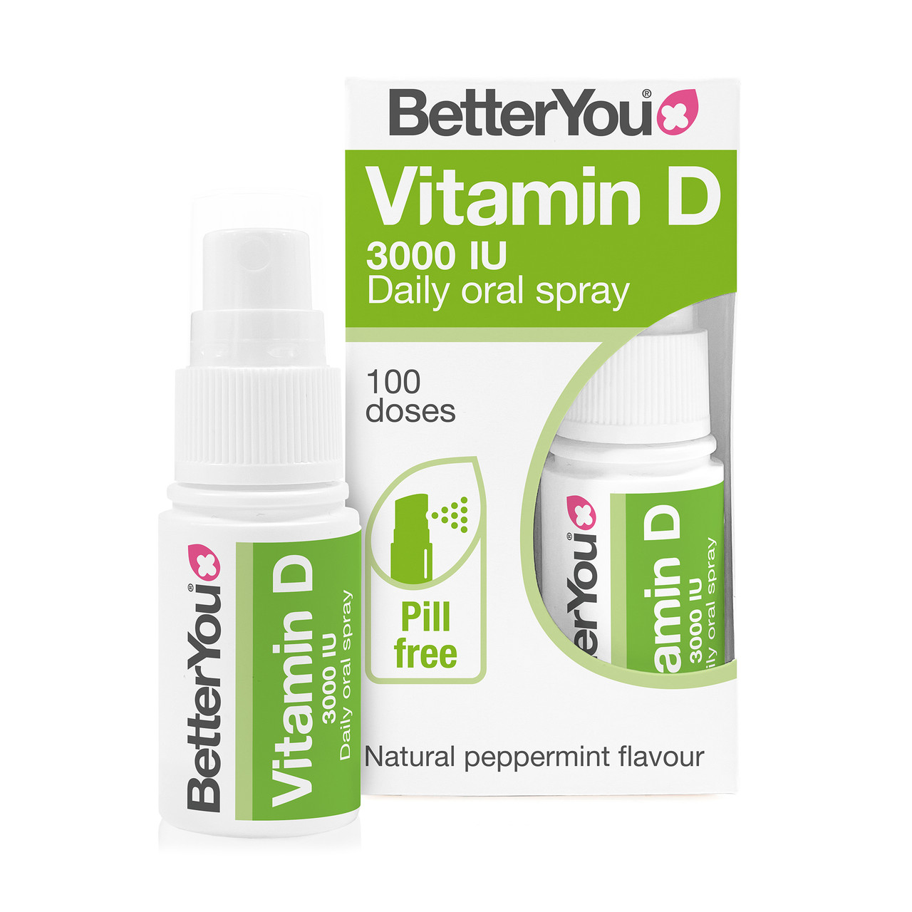 Betteryou D3000 Vitamin D Oral Spray 15Ml