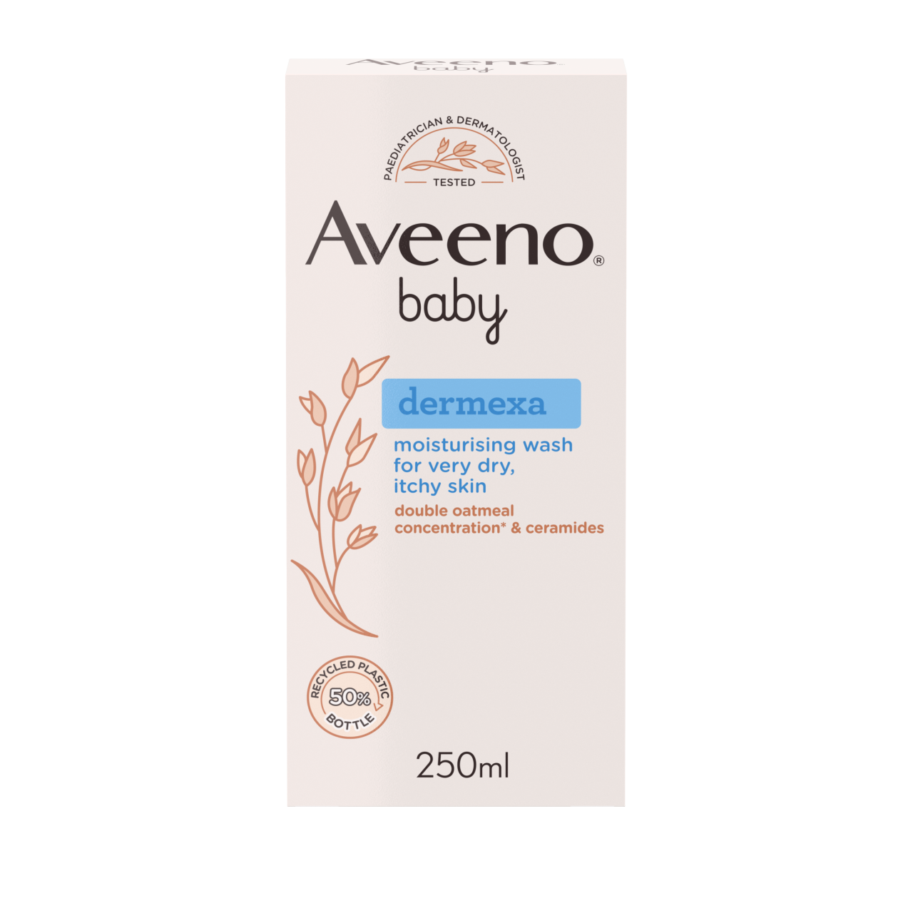 Aveeno Baby Dermexa Moisturising Baby Wash for Dry & Itchy Skin 250ml