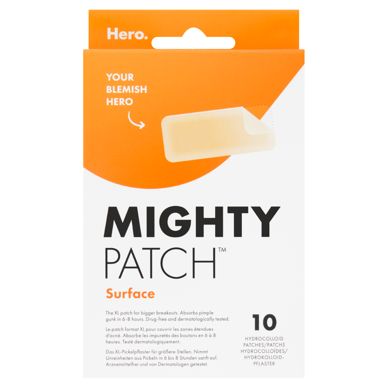 Click to view product details and reviews for Hero Mighty Pimple Patch Surface 10 Patches.