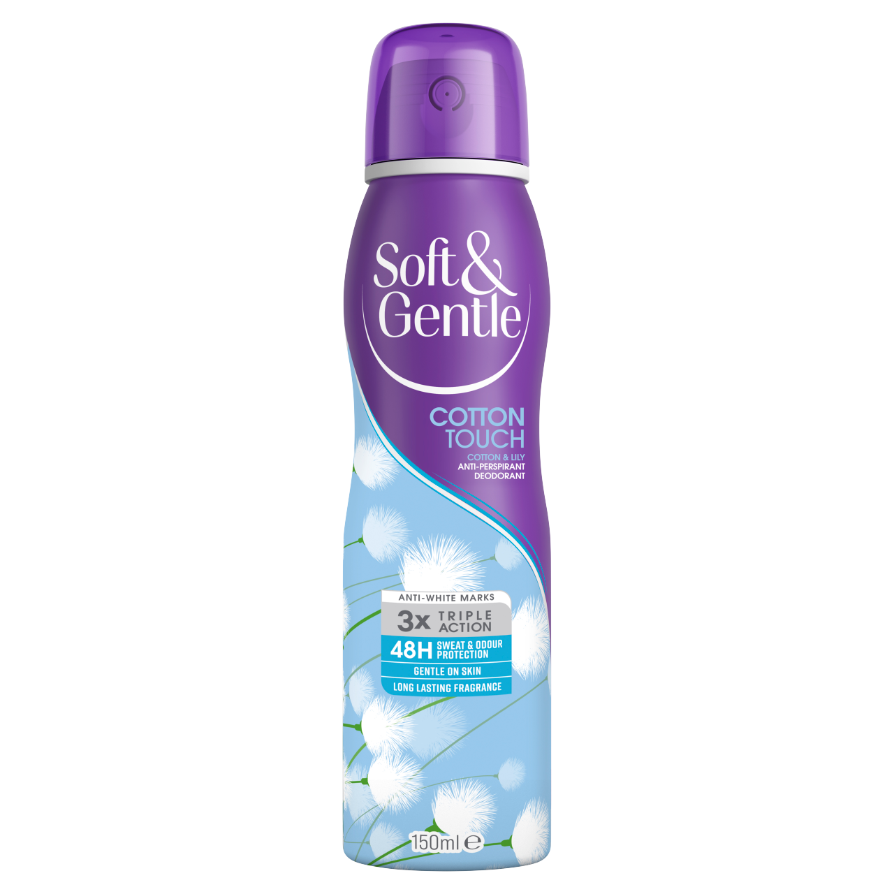 Click to view product details and reviews for Soft Gentle Anti Perspirant Deodorant Spray Cotton Touch 150ml.