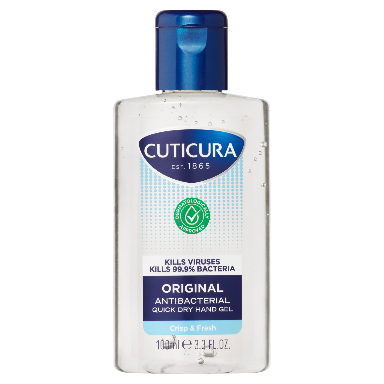 Click to view product details and reviews for Cuticura Original Anti Bacterial Hand Gel Crisp Fresh 100ml.