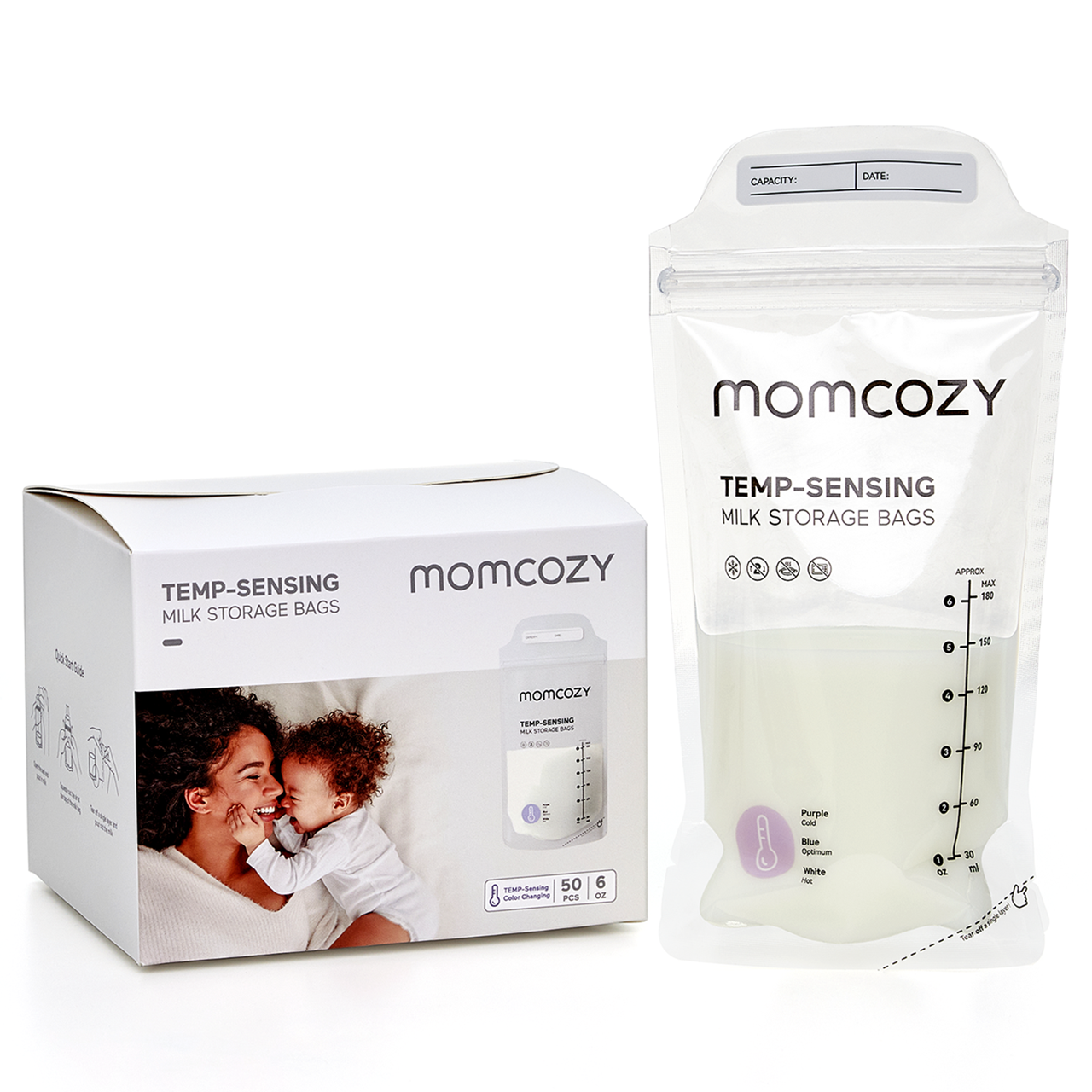 Click to view product details and reviews for Momcozy Breastmilk Bag 50 Pack.