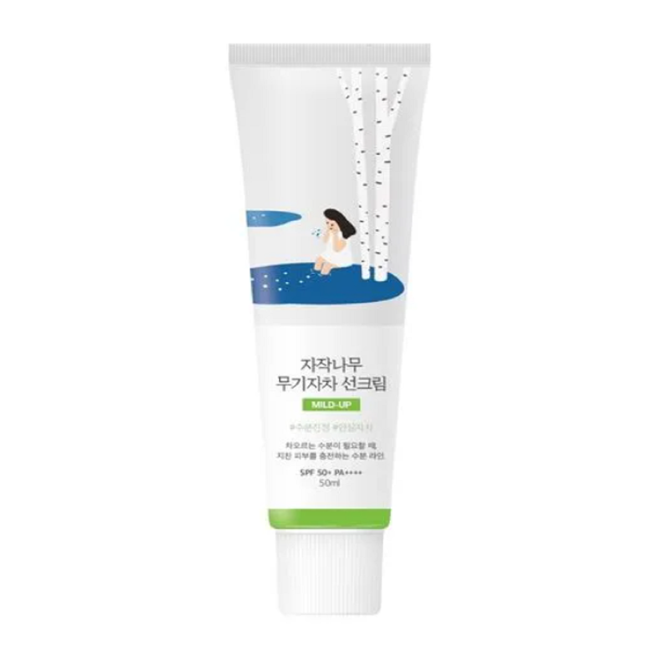 Click to view product details and reviews for Round Lab Birch Juice Mild Up Sunscreen 50ml.
