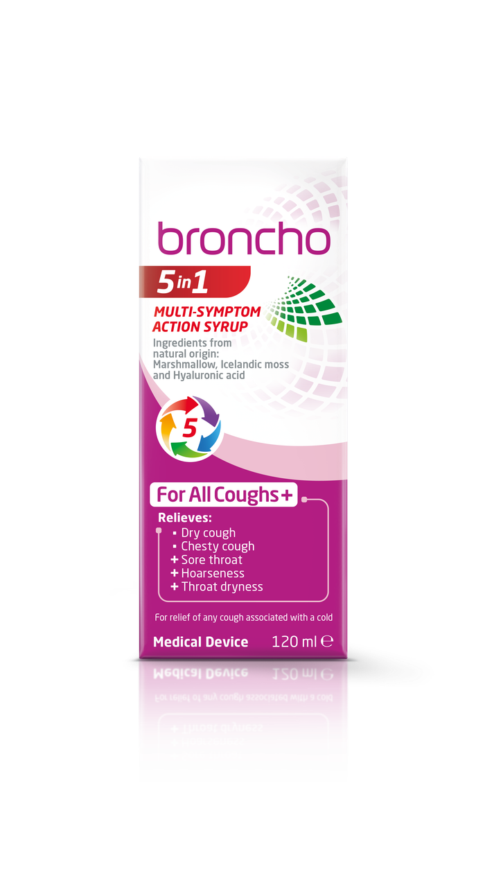 Broncho 5 in 1 Multi-Symptom Action Syrup 120ml