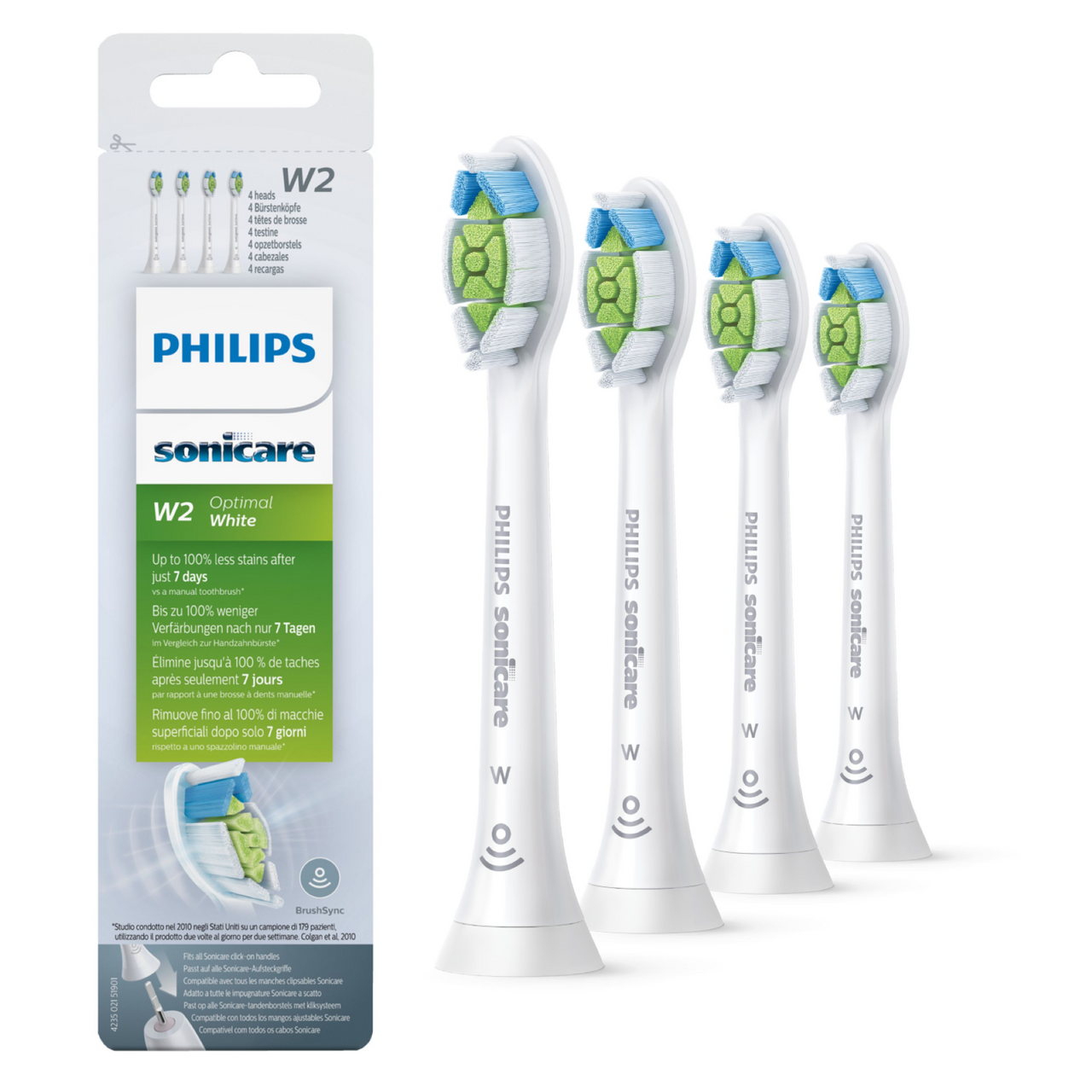 Click to view product details and reviews for Philips Sonicare W2 Optimal White Brush Heads.