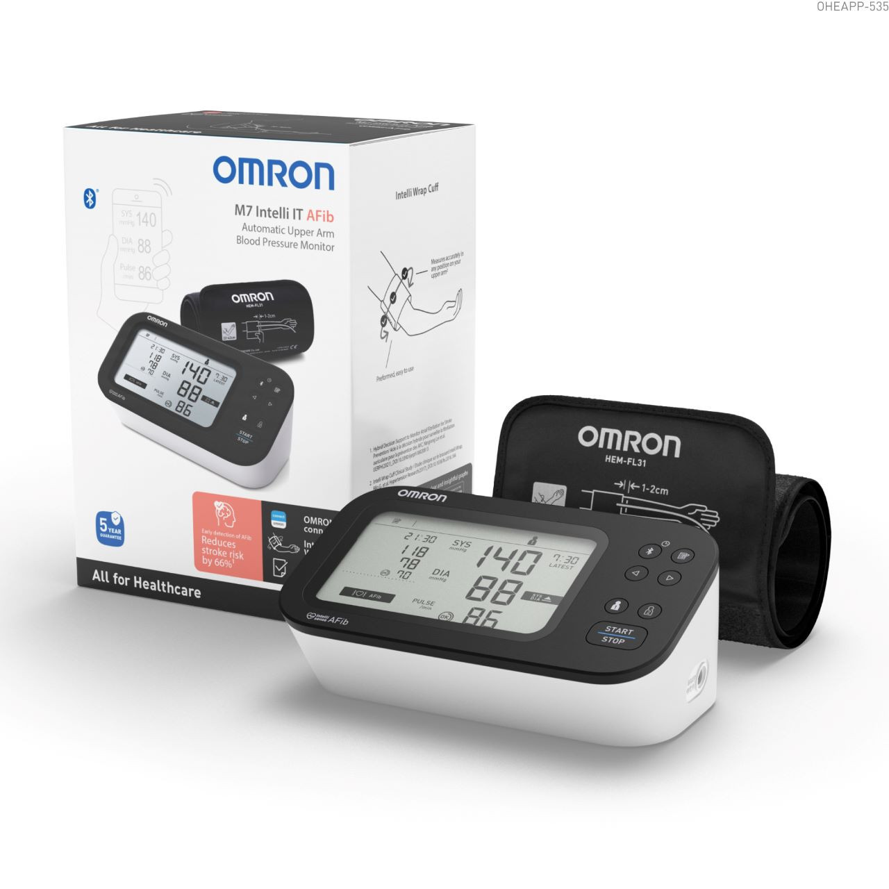 Click to view product details and reviews for Omron M7 Intelli It Afib Blood Pressure Monitor. Click to view product details and reviews for Omron M7 Intelli It Afib Blood Pressure Monitor.