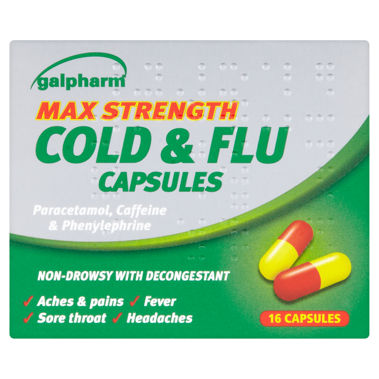Click to view product details and reviews for Galpharm Max Cold Flu.