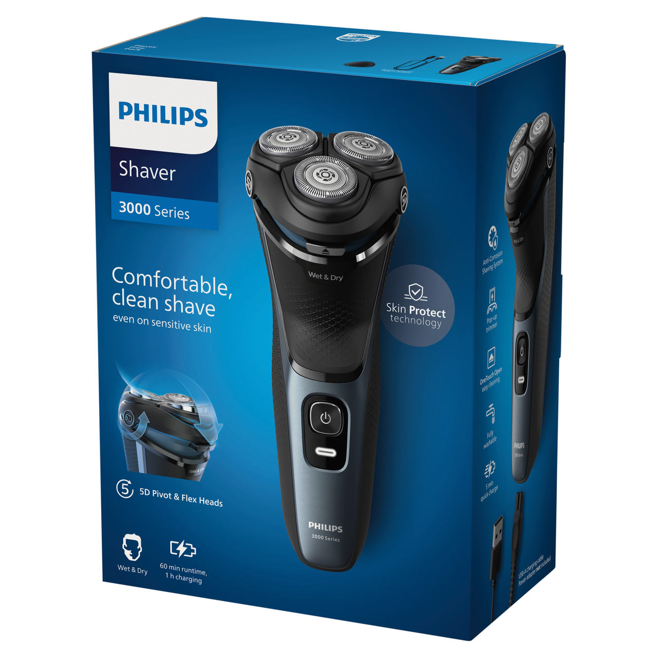 Philips Series 3000 Wet & Dry Electric Shaver S3144/00