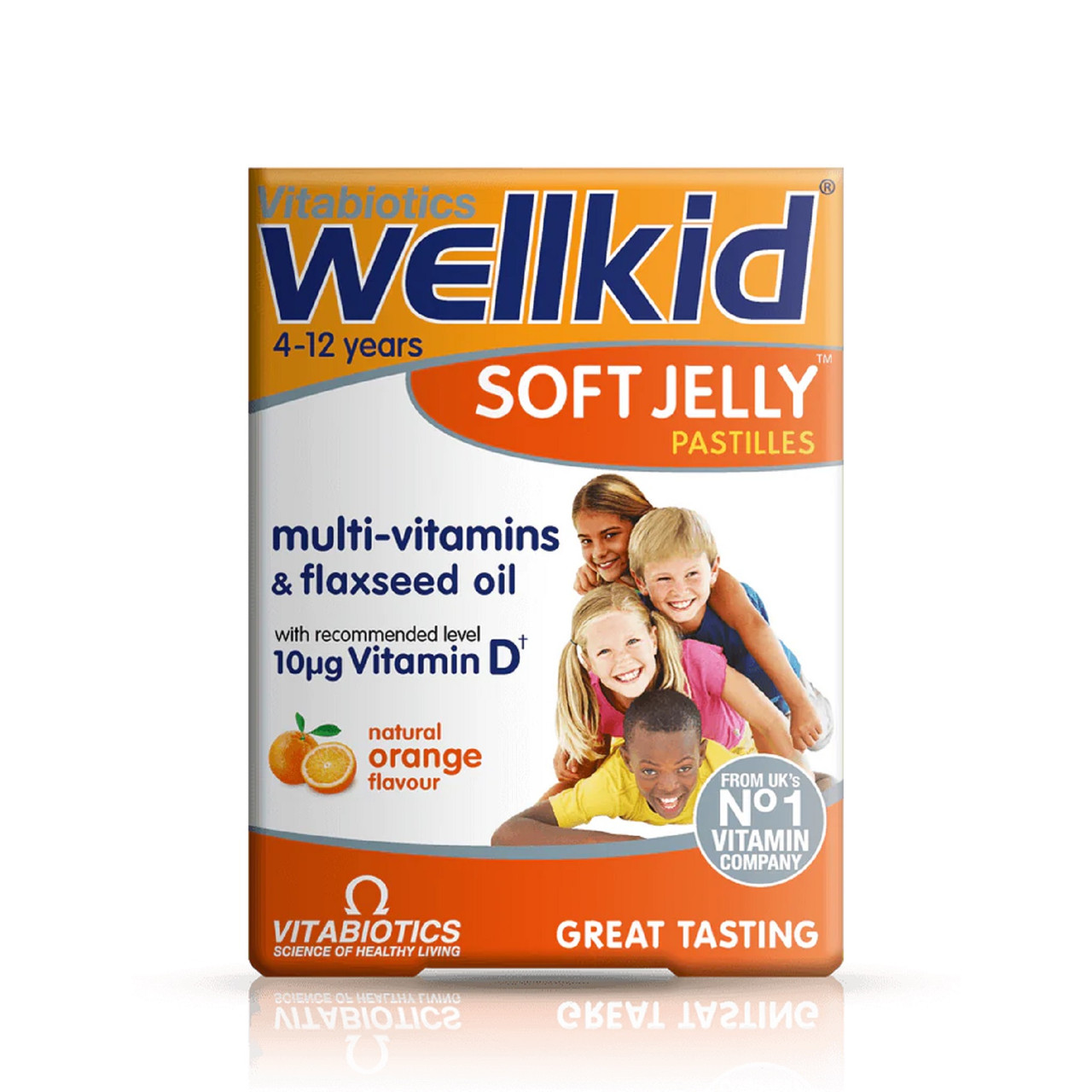 Vitabiotics Wellkid Soft Jelly Orange