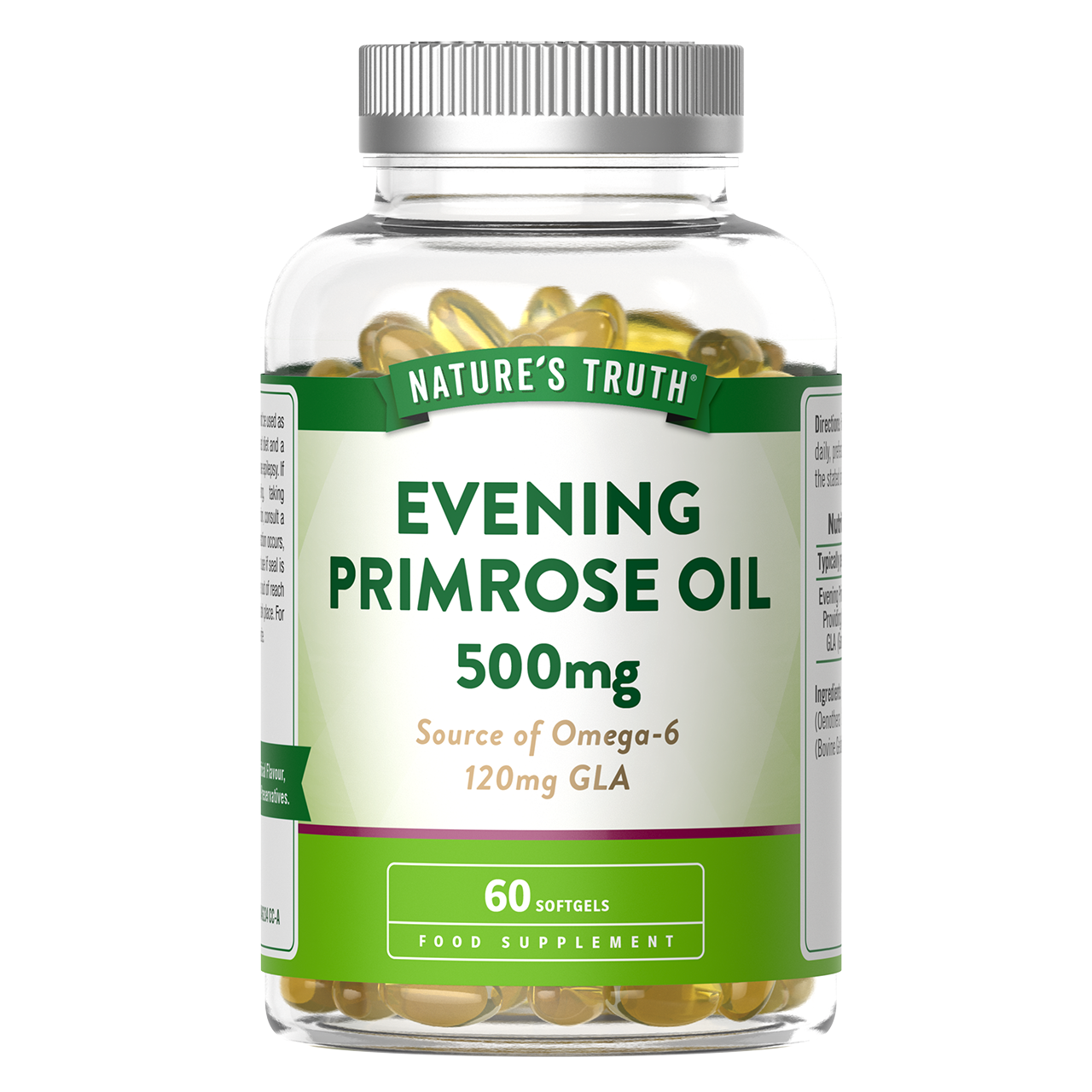Nature's Truth Evening Primrose Oil 500mg 60 Tablets