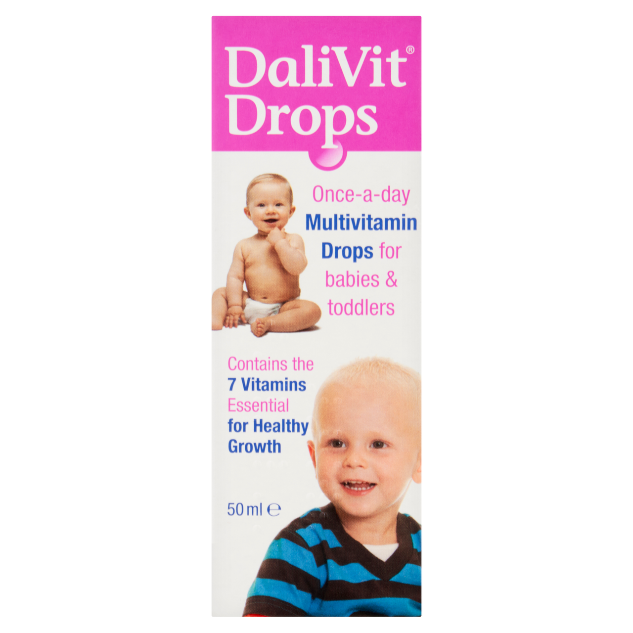 DaliVit Drops Multivitamin Drops for Babies & Toddlers 50ml