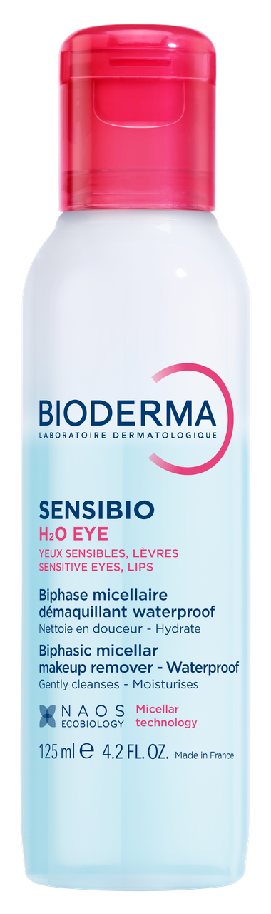 Bioderma Sensibio H2O Waterproof Eye Make-Up Remover for Sensitive Skin 125ml - Image 5