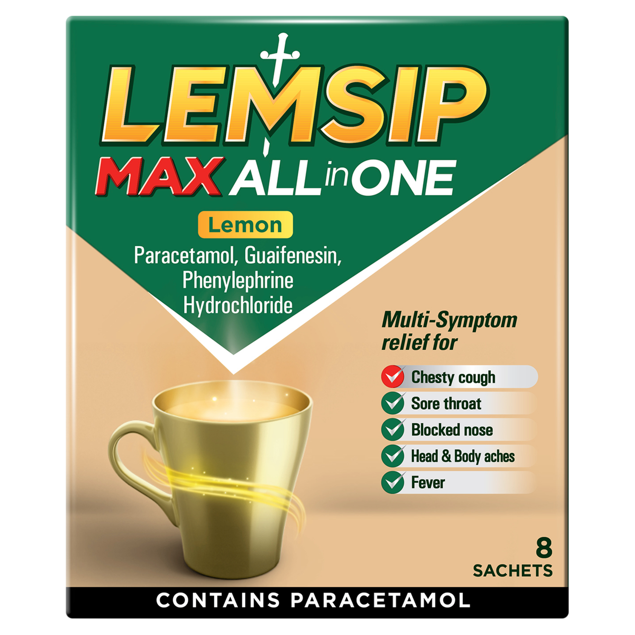 Click to view product details and reviews for Lemsip Max All In One Lemon Sachets 8 Sachets.