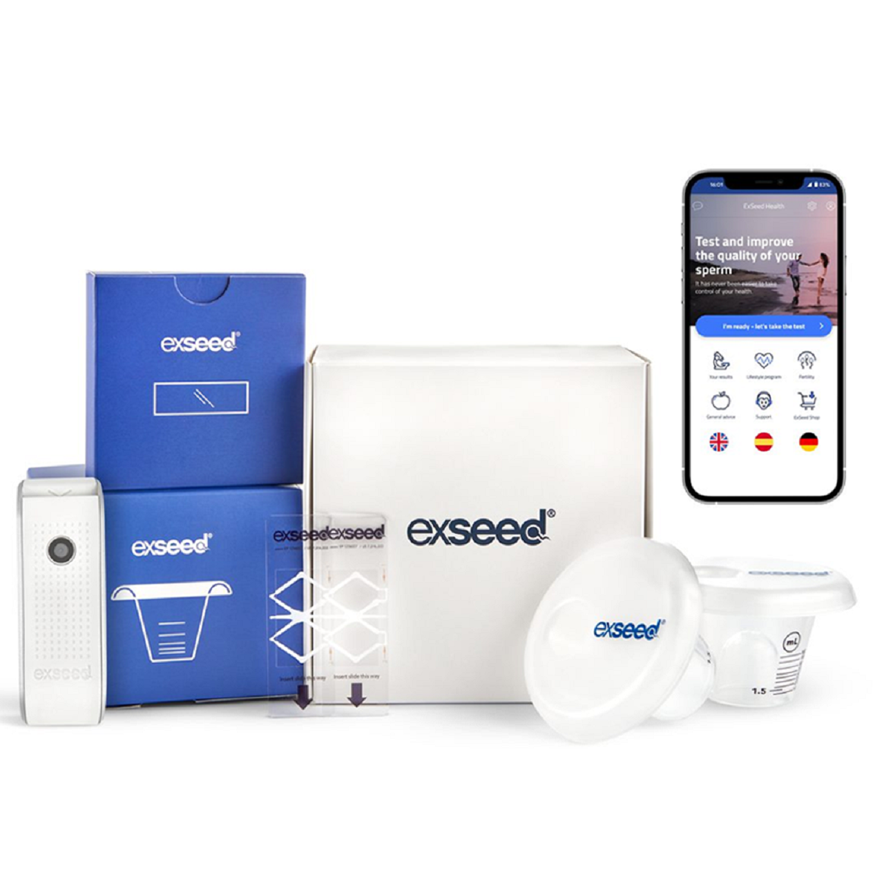 Click to view product details and reviews for Exseed Home Sperm Test Kit 2 Tests.