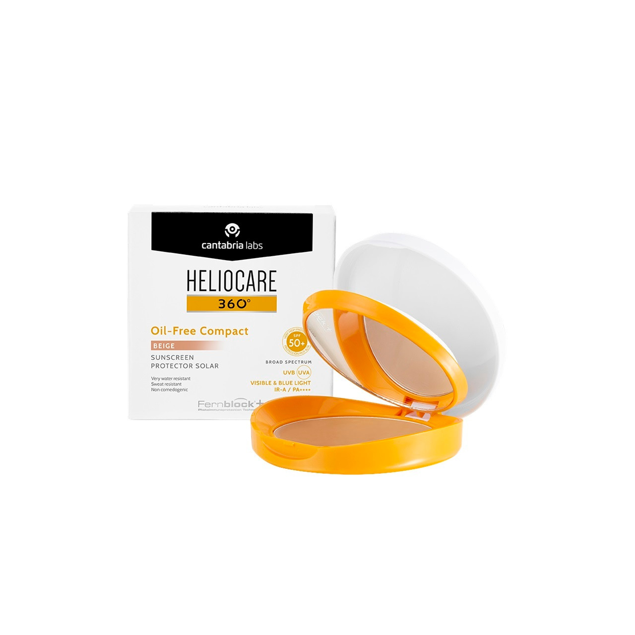 Heliocare 360 Oil Free Compact Beige SPF50 10g