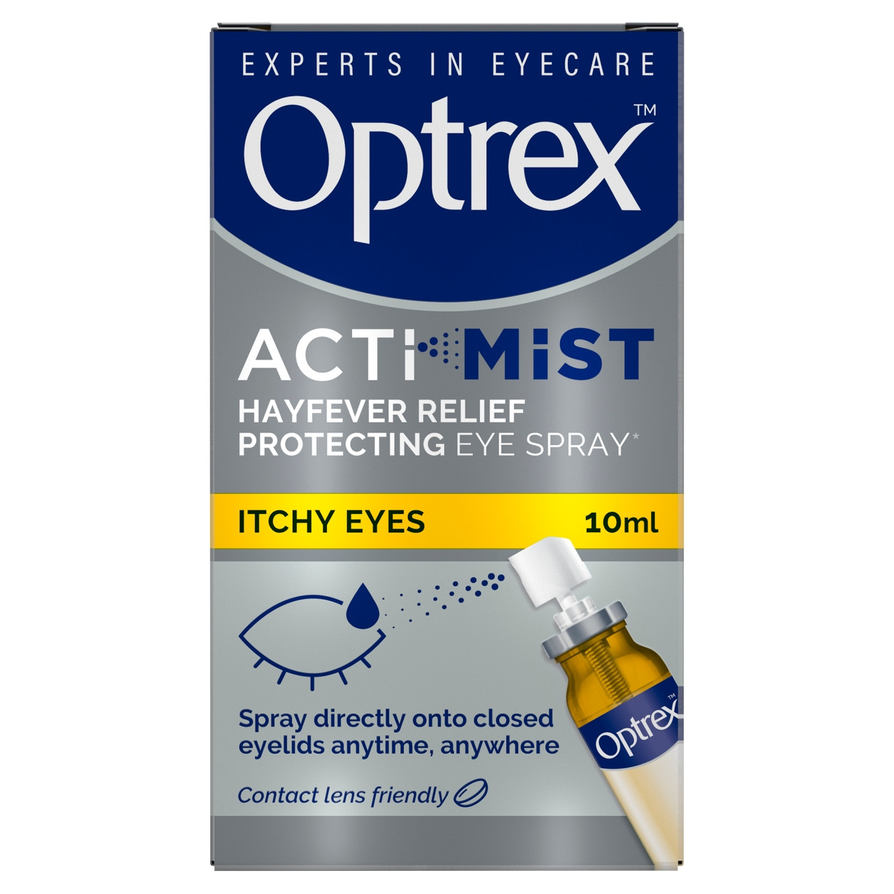 Optrex Actimist 2 in 1 for Itchy Watery Eyes 10ml