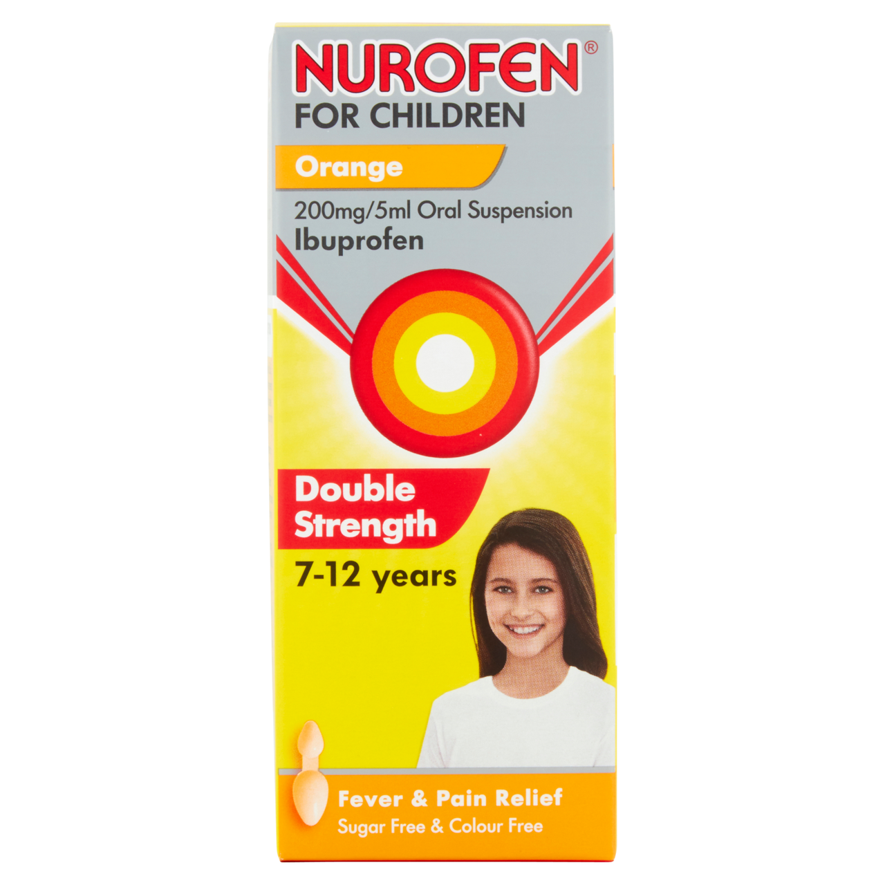 Click to view product details and reviews for Nurofen Double Strength For Children 7 12 Years Orange Flavour 100ml.