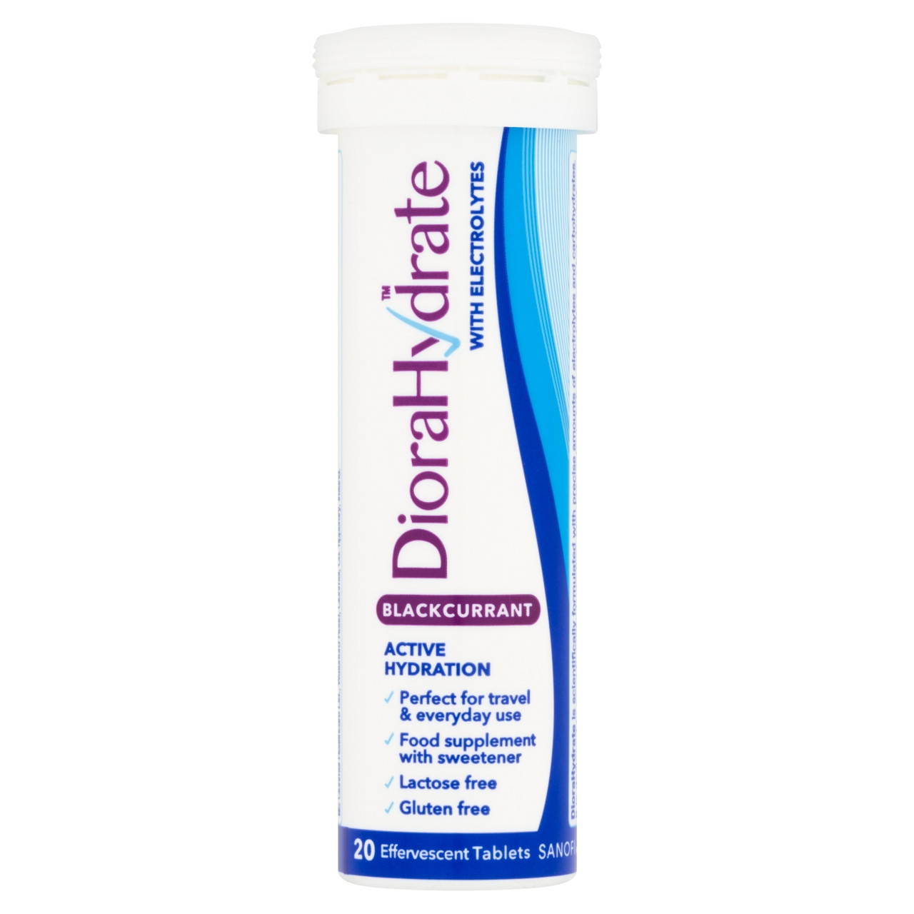 Click to view product details and reviews for Diorahydrate Blackcurrant Effervescent 20 Tablets.