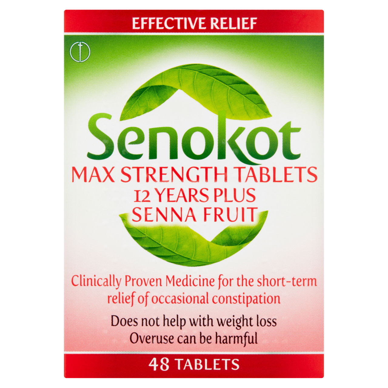 Senokot Max Strength (12 Years Plus) 48 Tablets