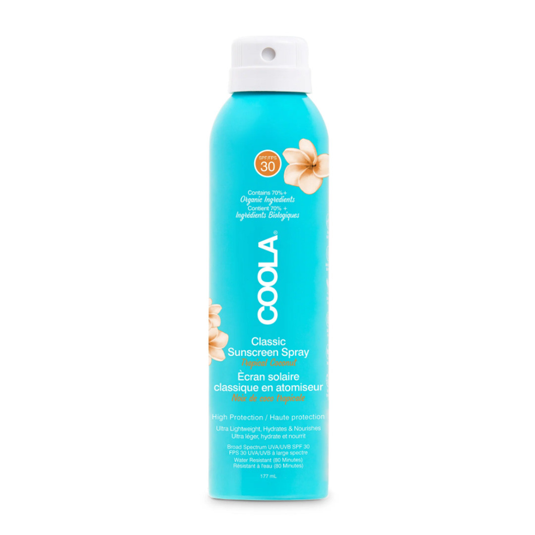 Coola Cream Organic Classic Sun Spray Spf30 Tropical Coconut 177Ml