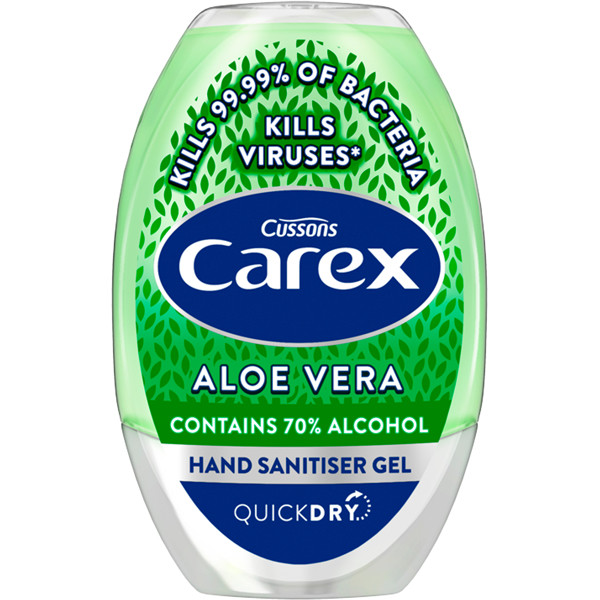 Click to view product details and reviews for Carex Hand Gel Aloe Vera 50ml.