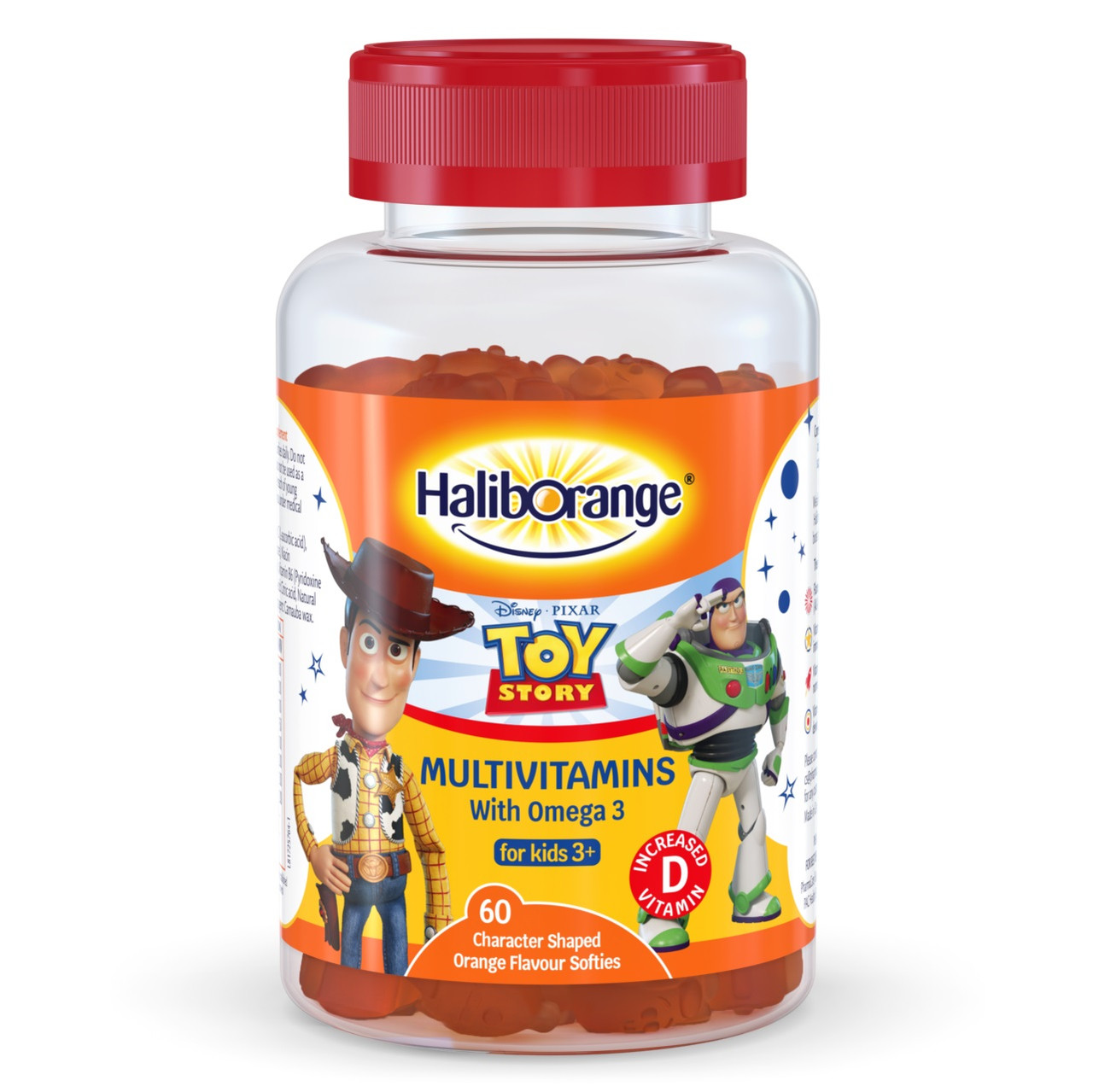 Haliborange Disney Toy Story Omega 3 Orange Flavour 60 Gummies
