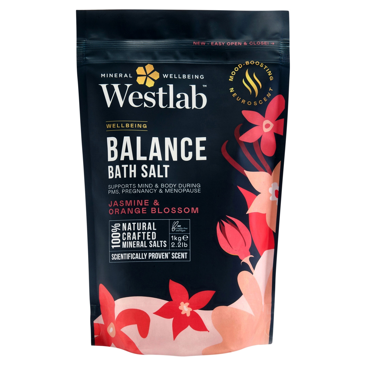 Click to view product details and reviews for Westlab Balance Bath Salts 1kg.