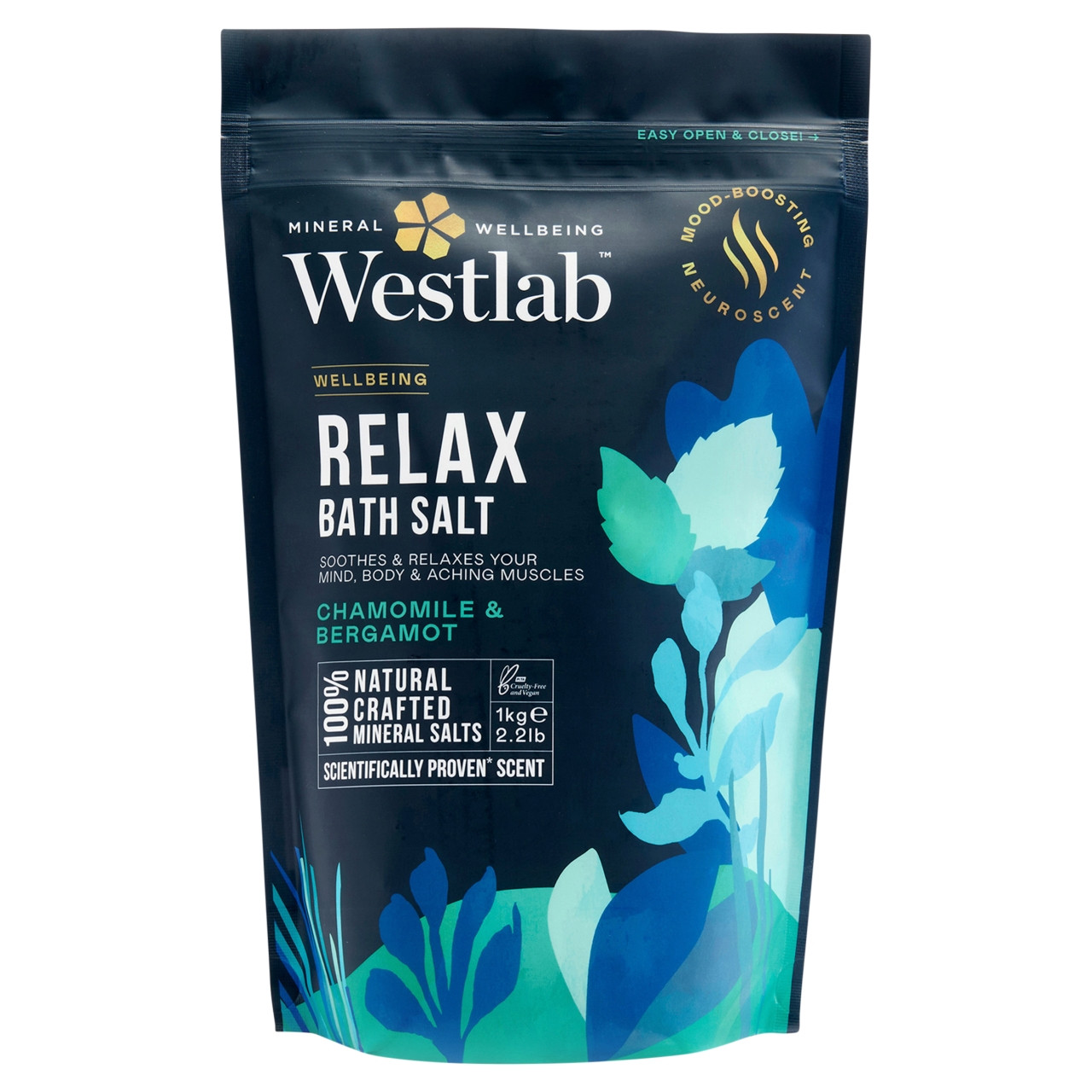 Click to view product details and reviews for Westlab Relax Bath Salts 1kg.