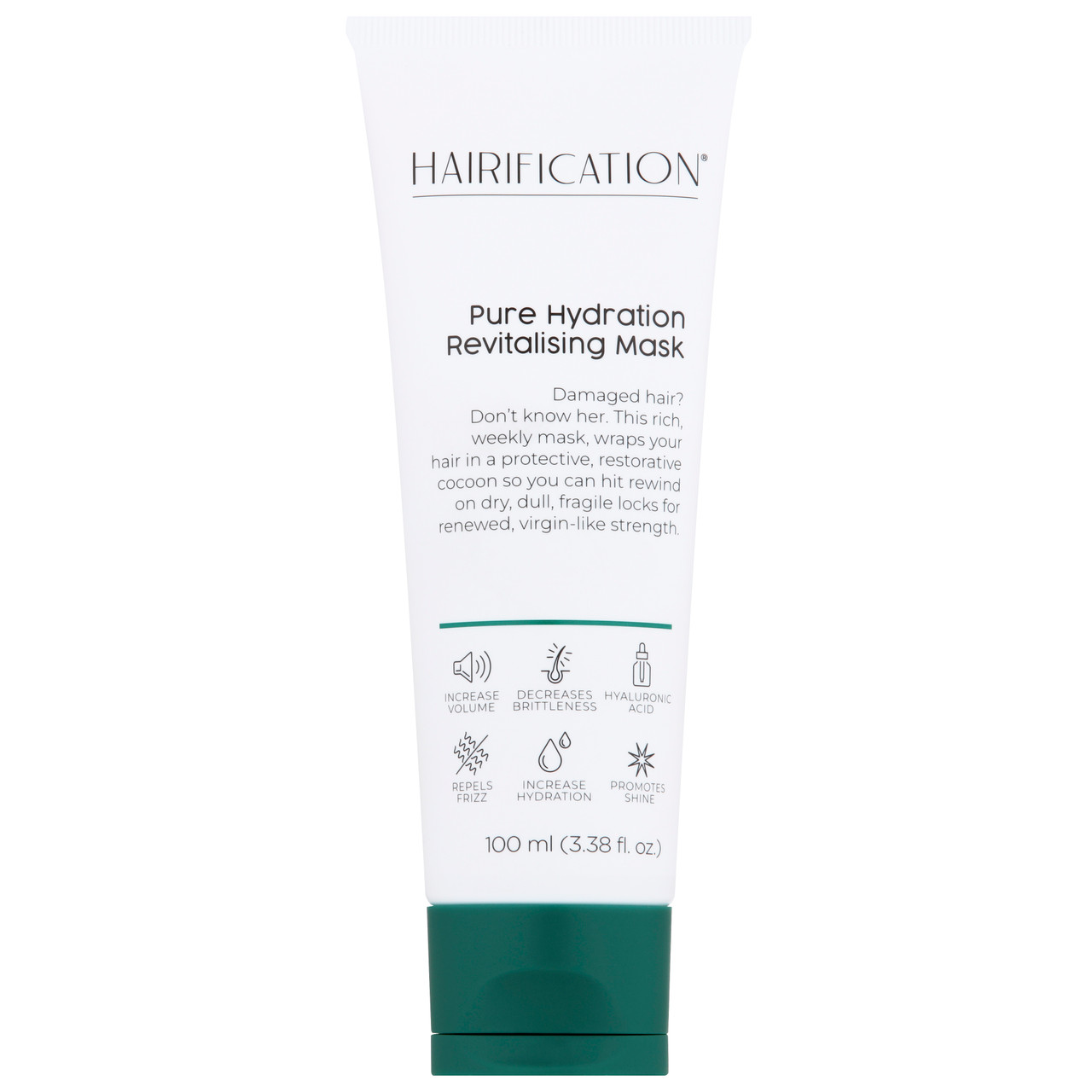 Click to view product details and reviews for Hairification Pure Hydration Revitalising Mask 100ml.