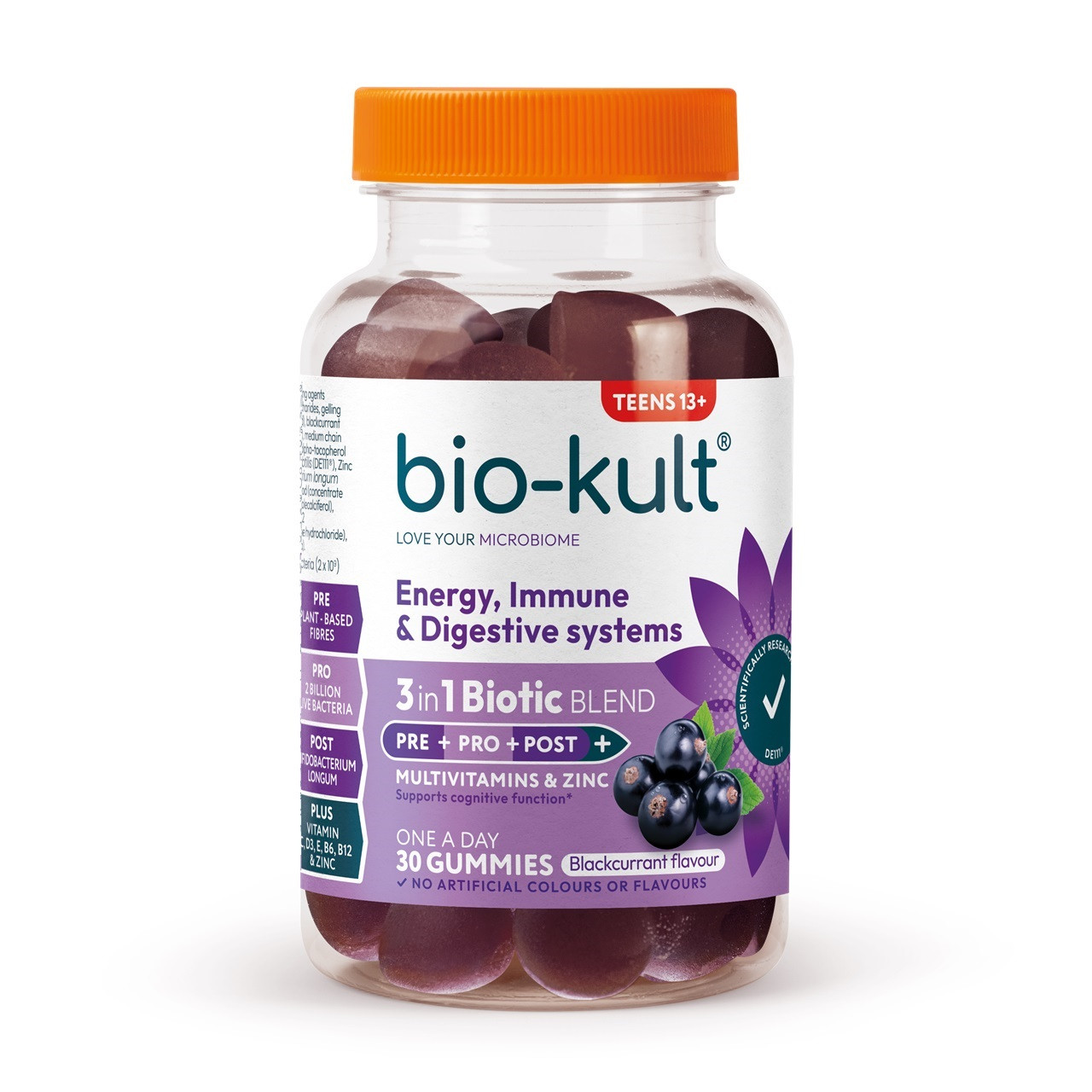 Click to view product details and reviews for Bio Kult 3in1 Biotic Blend Probiotic For Teens Blackcurrant 30 Gummies. Click to view product details and reviews for Bio Kult 3in1 Biotic Blend Probiotic For Teens Blackcurrant 30 Gummies.