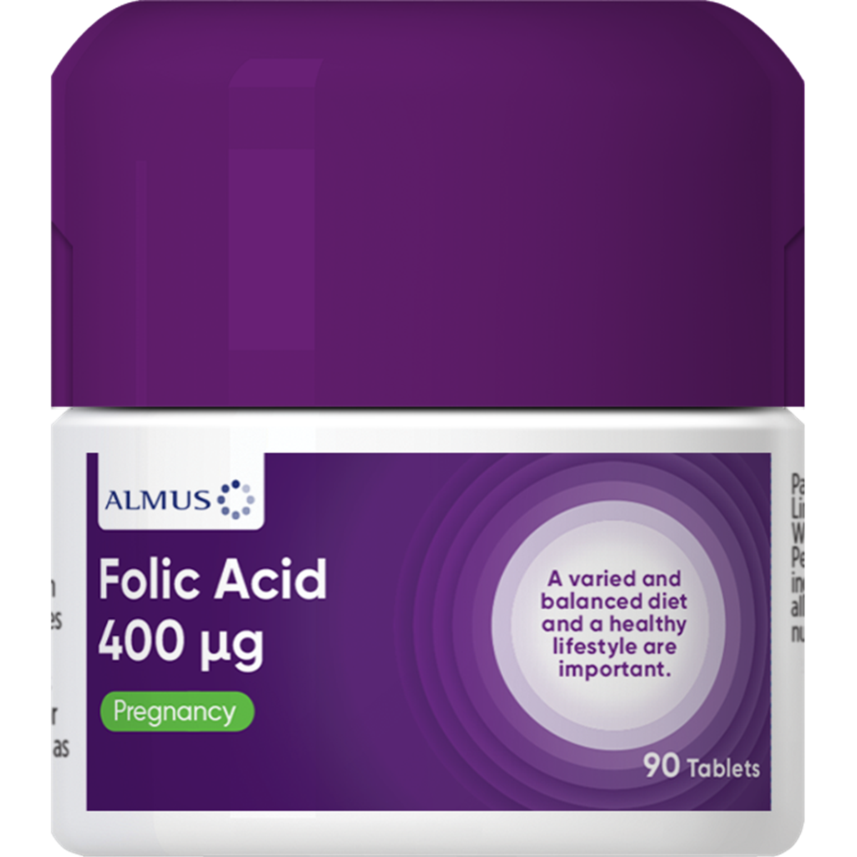 Click to view product details and reviews for Almus Folic Acid 400ug 6 90 Tablet.