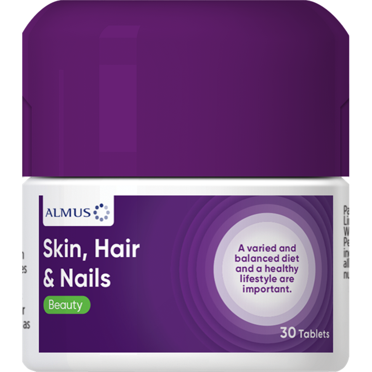 Almus Skin Hair & Nails Vitamin 30 Tablet