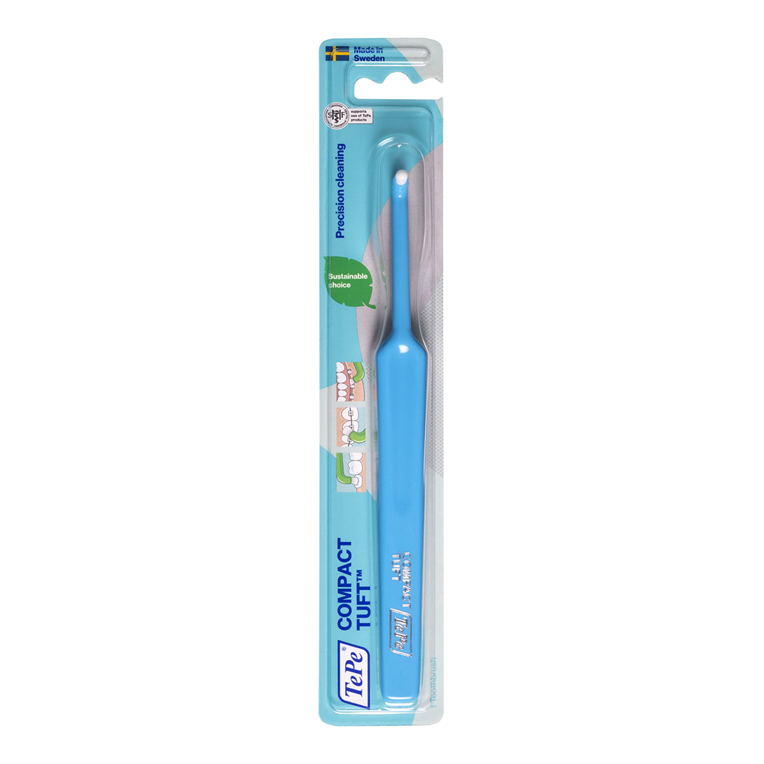 Click to view product details and reviews for Tepe Compact Tuft Toothbrush. Click to view product details and reviews for Tepe Compact Tuft Toothbrush.