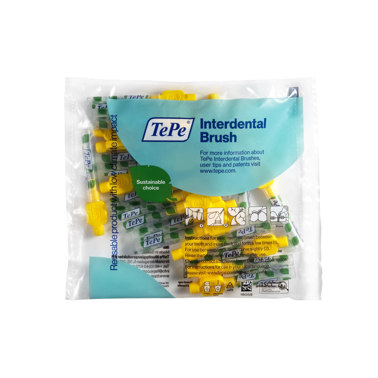 Click to view product details and reviews for Tepe Interdental Brushes Original Yellow 20 X 07mm Brushes. Click to view product details and reviews for Tepe Interdental Brushes Original Yellow 20 X 07mm Brushes.