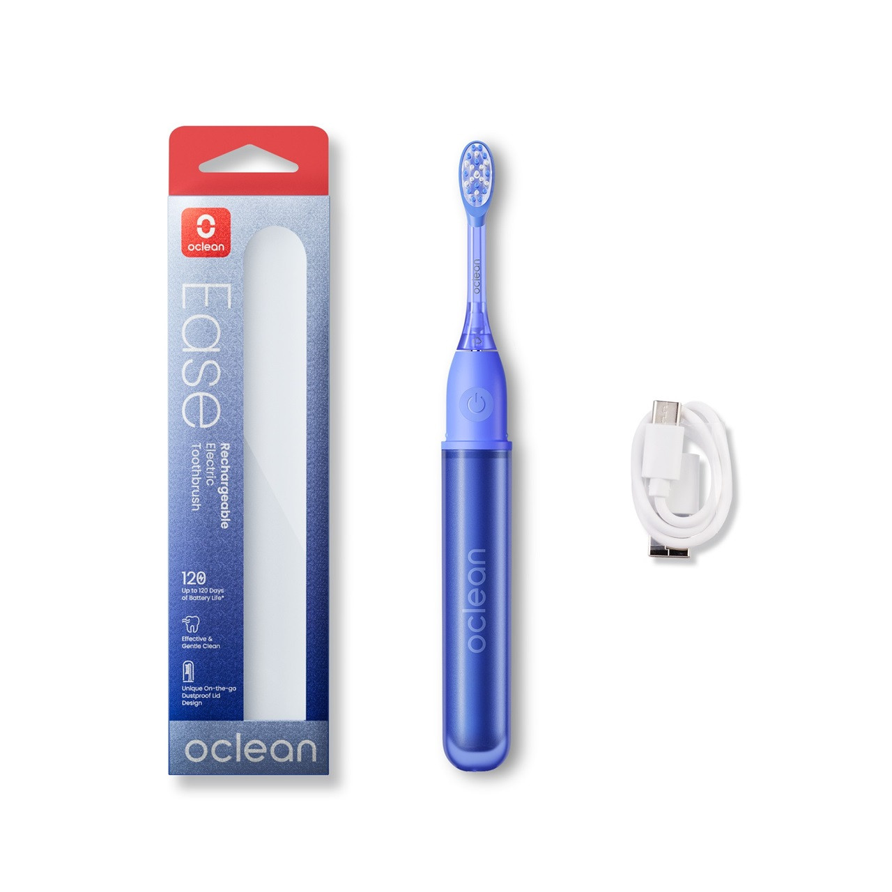 Oclean Ease Rechargeable Electric Toothbrush Blue