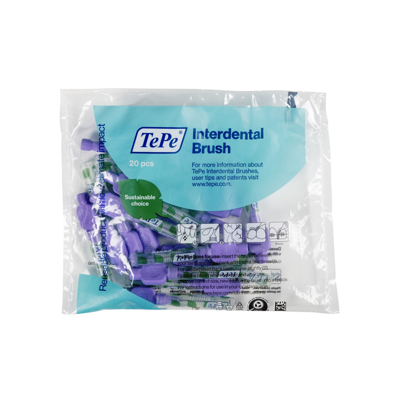 Click to view product details and reviews for Tepe Interdental Brushes Original Purple 20 X 11mm Brushes. Click to view product details and reviews for Tepe Interdental Brushes Original Purple 20 X 11mm Brushes.