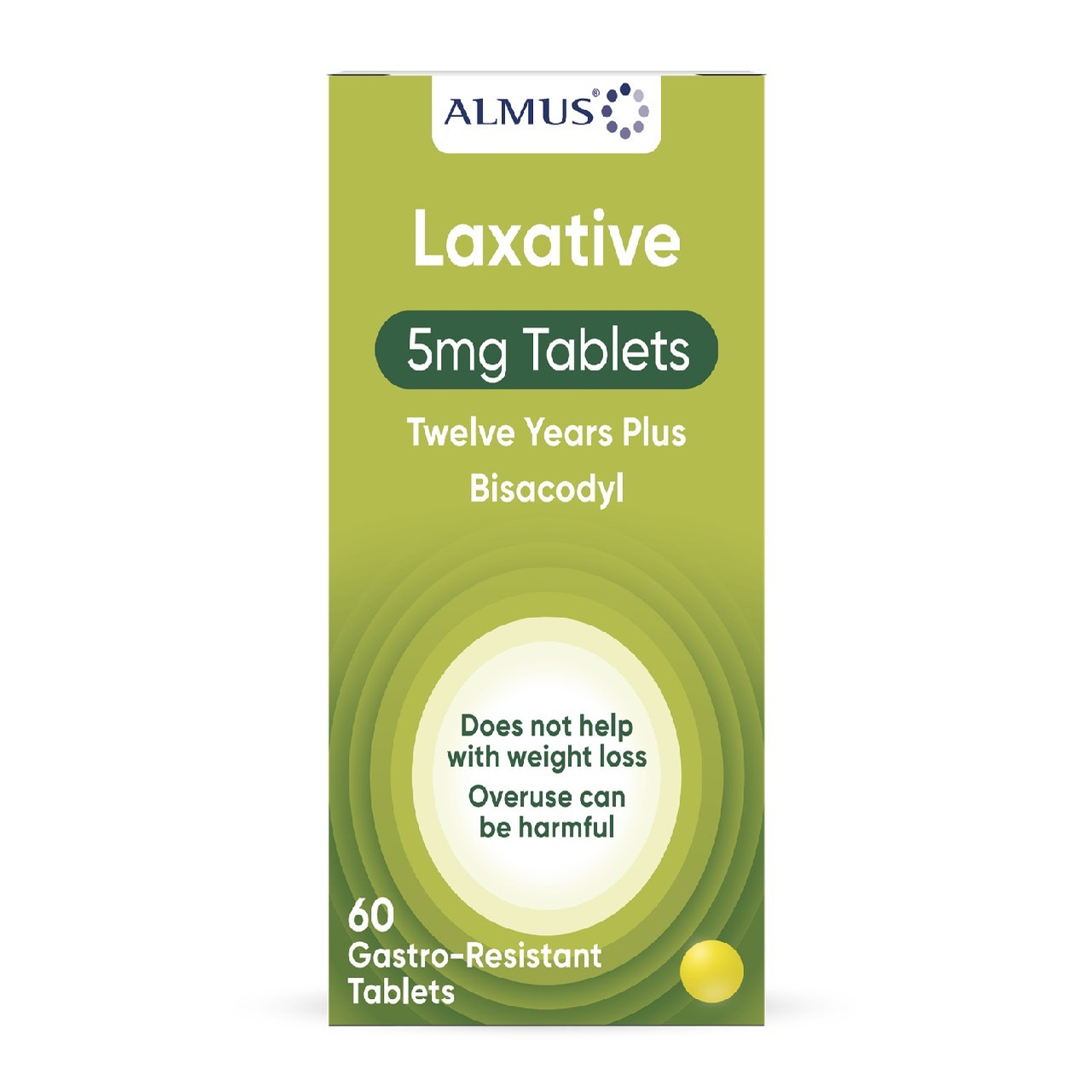 Click to view product details and reviews for Almus Laxative 5mg Tablets 12 Yr 60 Tablet.