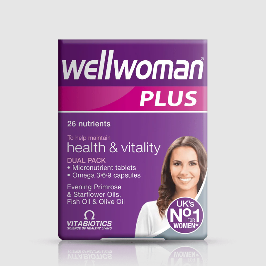 Click to view product details and reviews for Vitabiotics Wellwoman Plus Omega 3 6 9 56 Tablets Capsules. Click to view product details and reviews for Vitabiotics Wellwoman Plus Omega 3 6 9 56 Tablets Capsules.