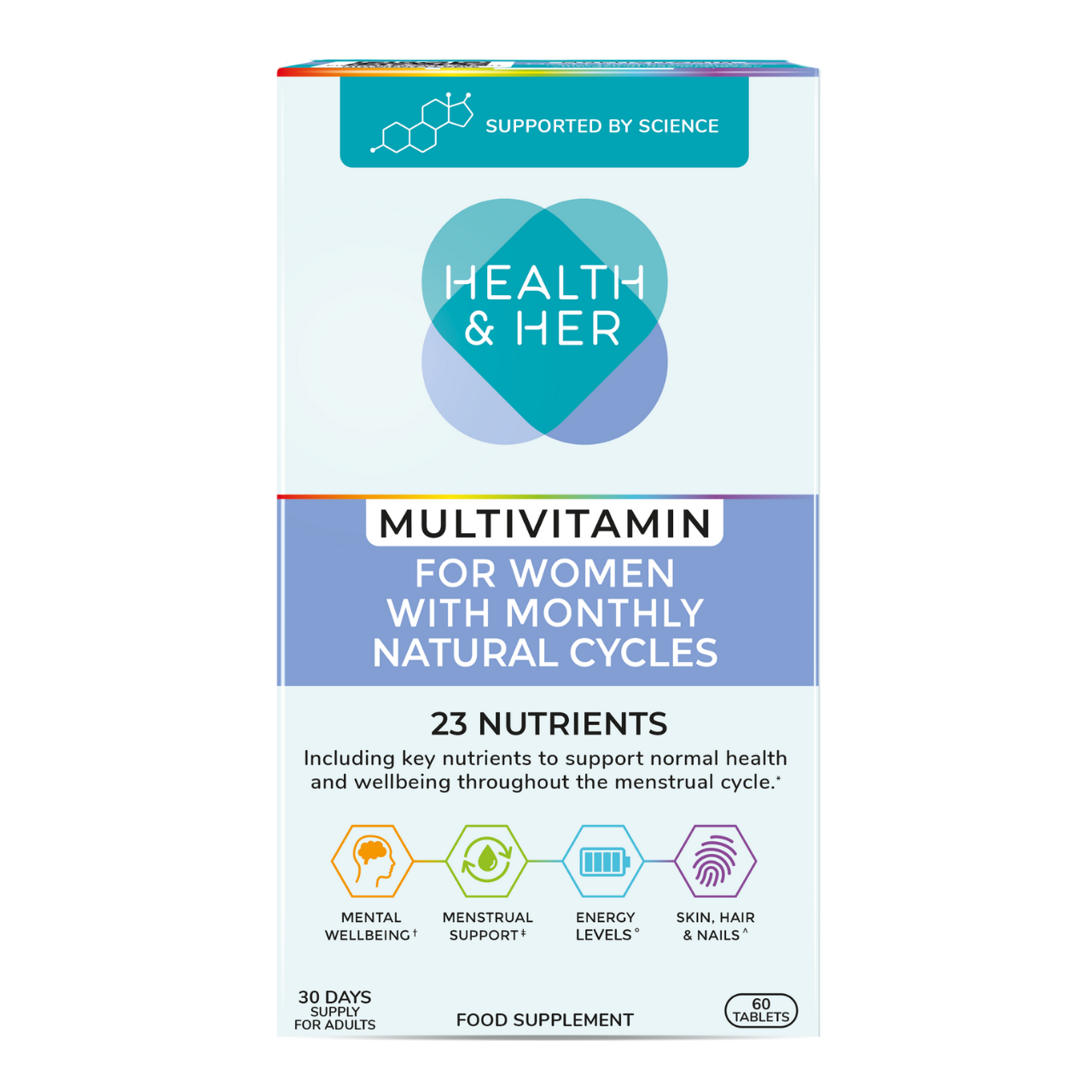 Click to view product details and reviews for Health Her Multivitamin For Women With Monthly Natural Cycles 60 Capsules.