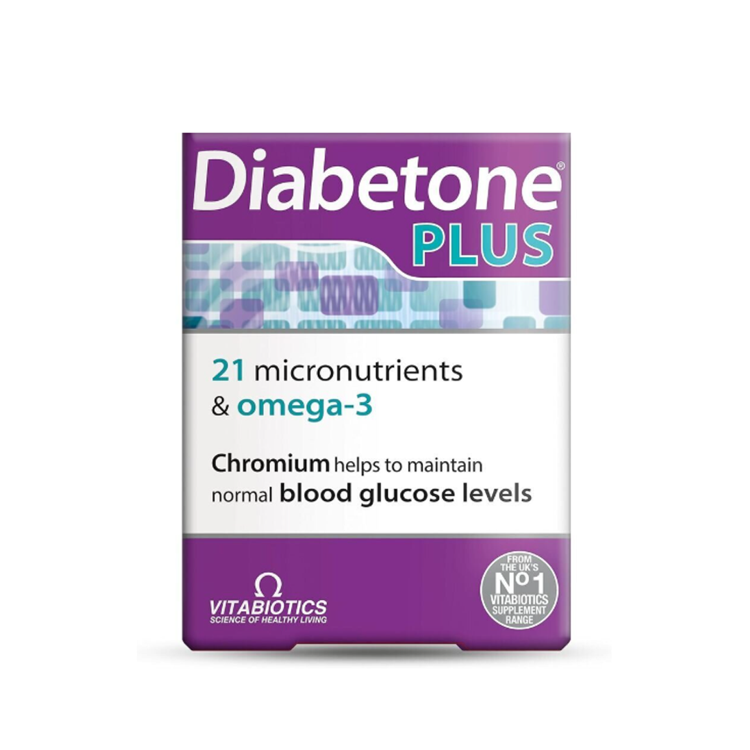 Click to view product details and reviews for Vitabiotics Diabetone Plus 84 Tablets Capsules. Click to view product details and reviews for Vitabiotics Diabetone Plus 84 Tablets Capsules.