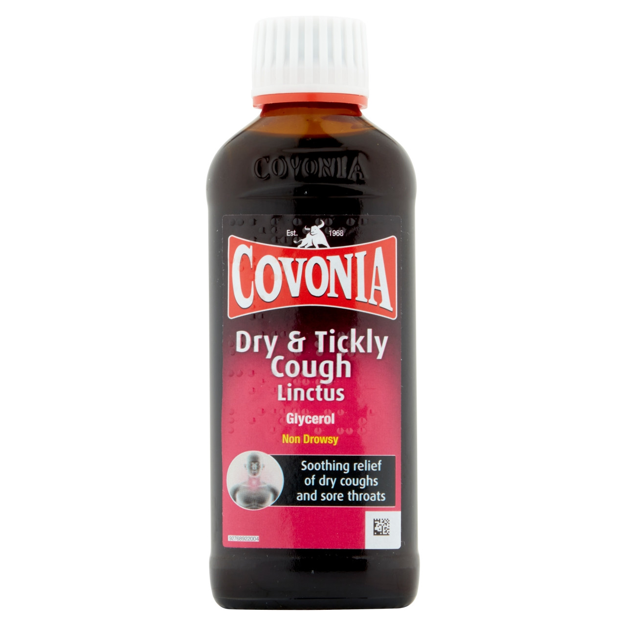 Covonia Dry & Tickly Cough 1.36g/5ml Oral Solution Sugar Free 150ml