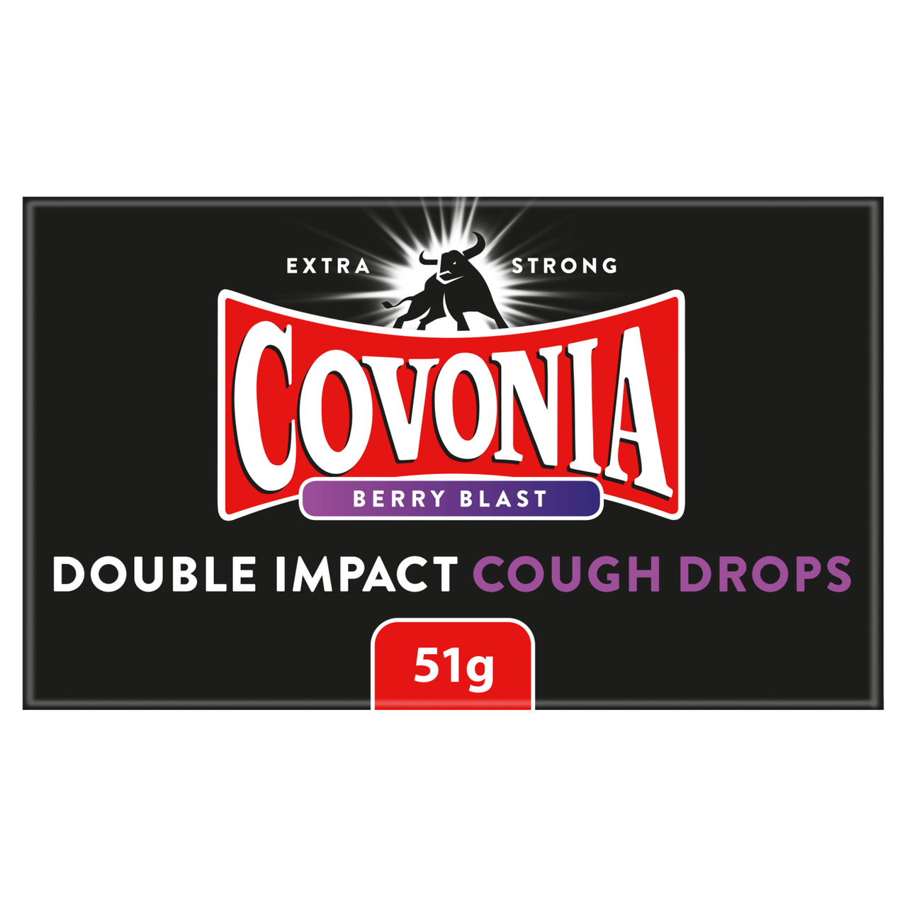 Click to view product details and reviews for Covonia Berry Blast Double Impact Cough Drops 51g. Click to view product details and reviews for Covonia Berry Blast Double Impact Cough Drops 51g.