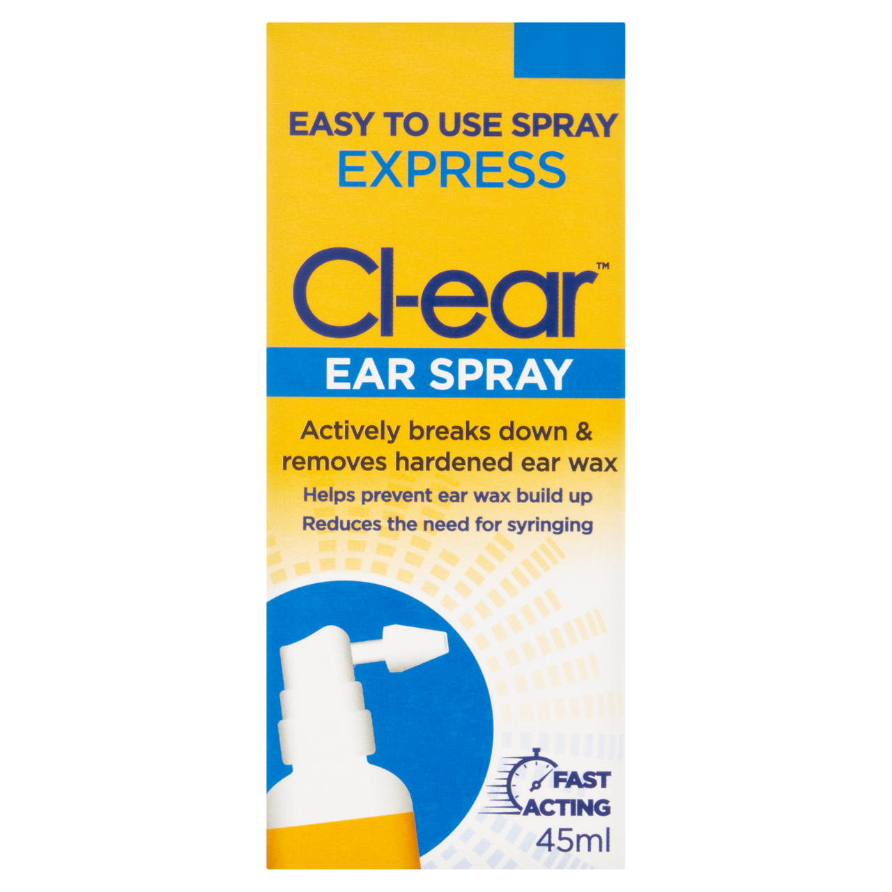 Click to view product details and reviews for Cl Ear Express Spray 45ml.