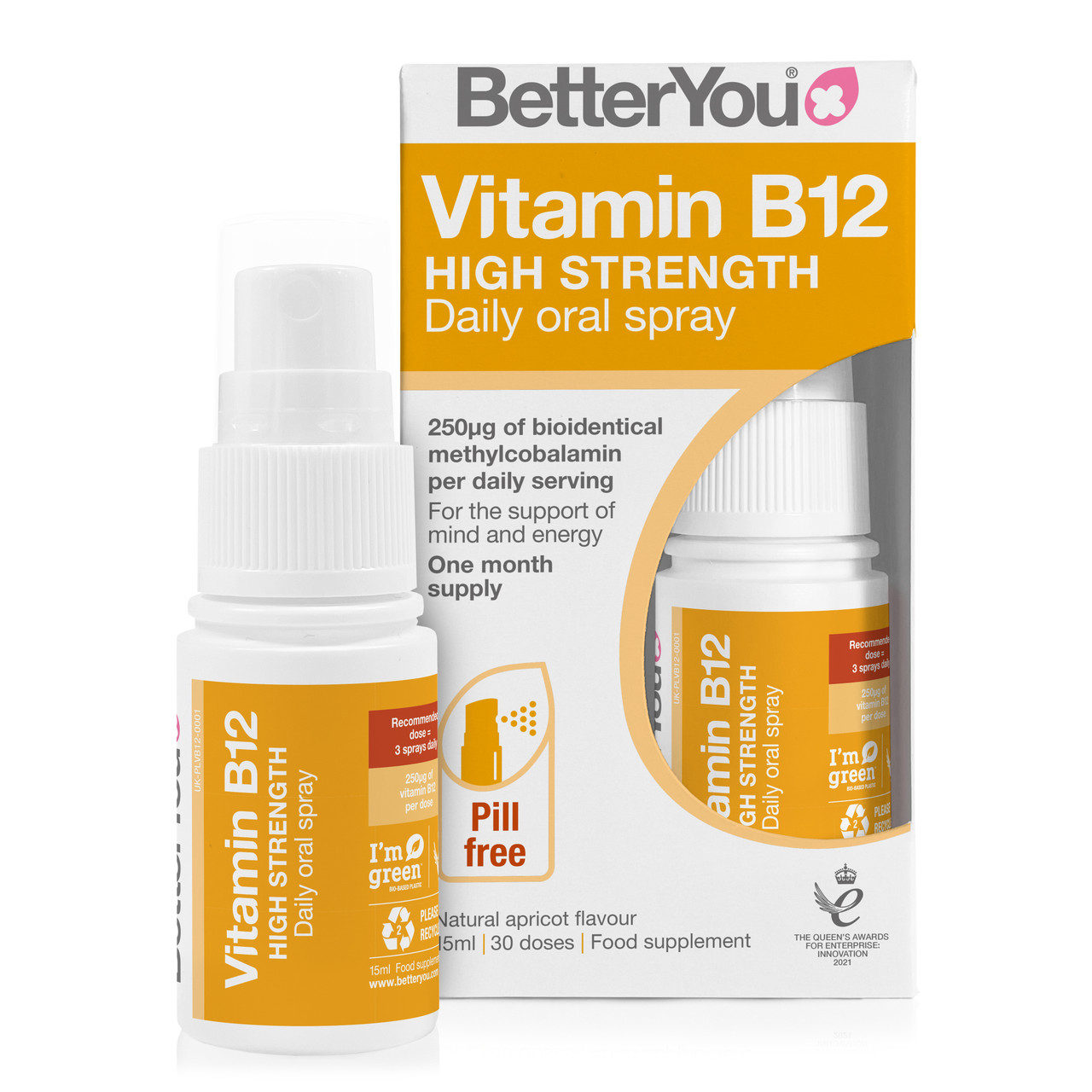 Click to view product details and reviews for Betteryou Health For All Boost Vitamin B12 Oral Spray 15ml. Click to view product details and reviews for Betteryou Health For All Boost Vitamin B12 Oral Spray 15ml.