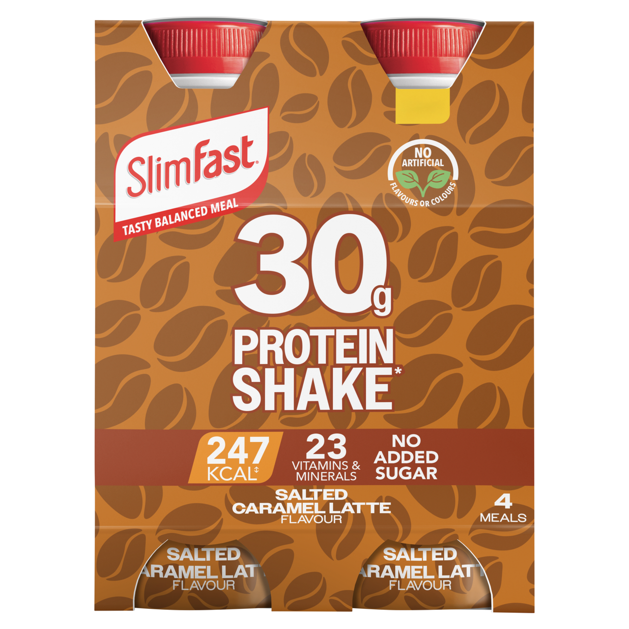 Click to view product details and reviews for Slimfast 30g Protein Shake Salted Caramel Latte Ready To Drink 4x325ml.