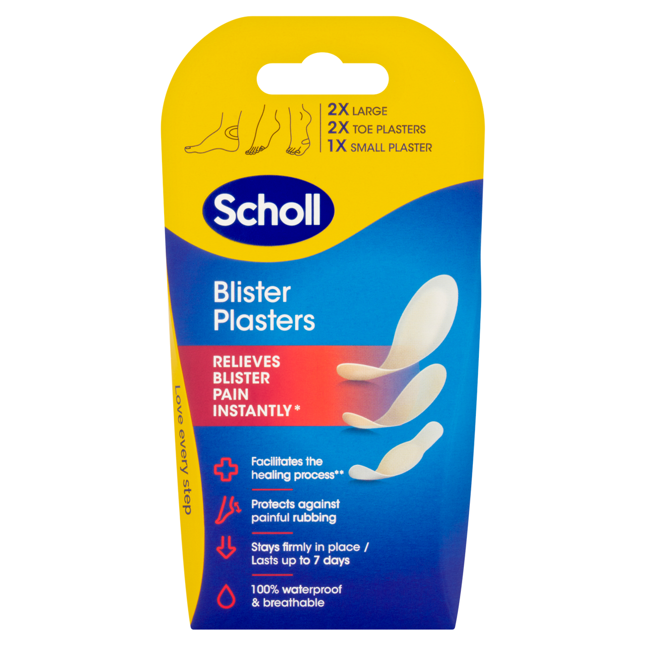 Scholl Blister Plaster Mixed 5 Pack